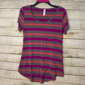 LuLaRoe • Striped Classic Tee